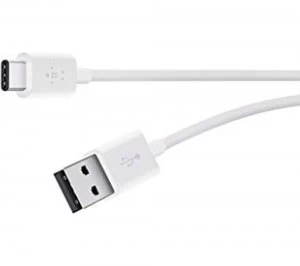 Image of Belkin USB 2.0 to USB Type-C Charging Cable - 3m - White