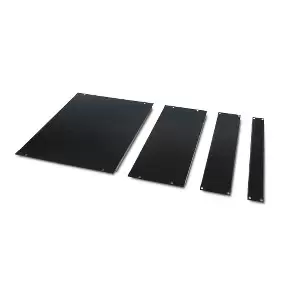 image of Airflow Management Blanking Panel Kit (1U - 2U - 4U - 8U) - Black - 15U - EIA-310-D - 483mm - 3mm - 2.74 kg