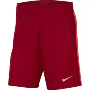 Image of Nike Liverpool Match Home Shorts 2021 2022 - Red