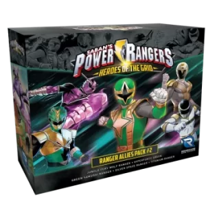 Image of Power Rangers Heroes of the Grid: Ranger Allies Pack #2 Board Game