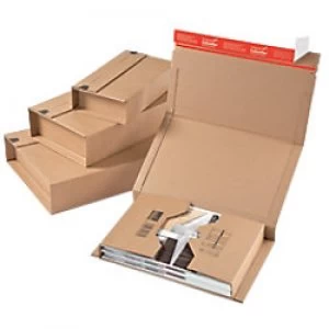 image of ColomPac Q82 Shipment Packaging Brown 271 (W) x 155 (D) x 60 (H) mm