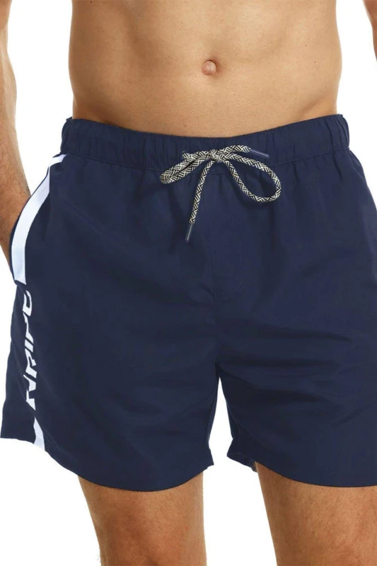 Image of Ript Essentials Verticle Stripe Swimming Trunks Mens - Blue Blue S