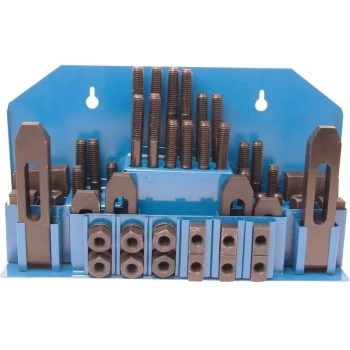 image of 1/2'X3/8'X16TPI T-Slot Machine Clamp Set - Atlas Workholders