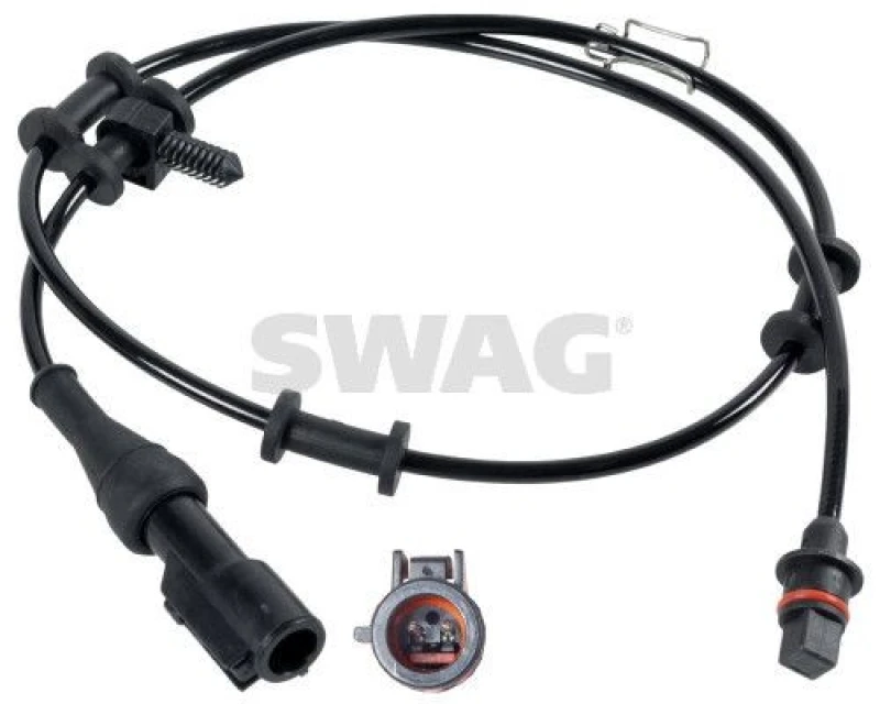 Image of ABS sensor SWAG 33 10 1297