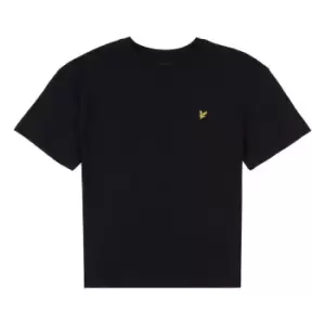 Image of Lyle and Scott Oversized T-Shirt Junior Boys - Black