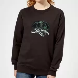 image of The Lord Of The Rings Shelob Womens Sweatshirt - Black - L - Black