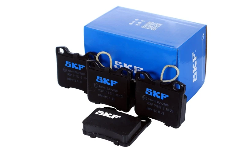 Image of SKF VKBP 91032 E Brake pad set incl. wear warning contact Brake Pad Set,disc brake (402)