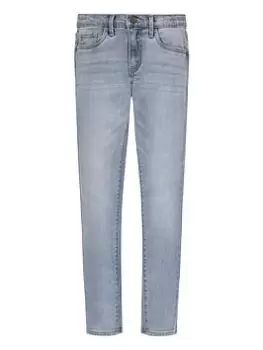 Image of Levis Girls 710 Super Skinny Fit Jeans - Blue Size Age: 14 Years, Women
