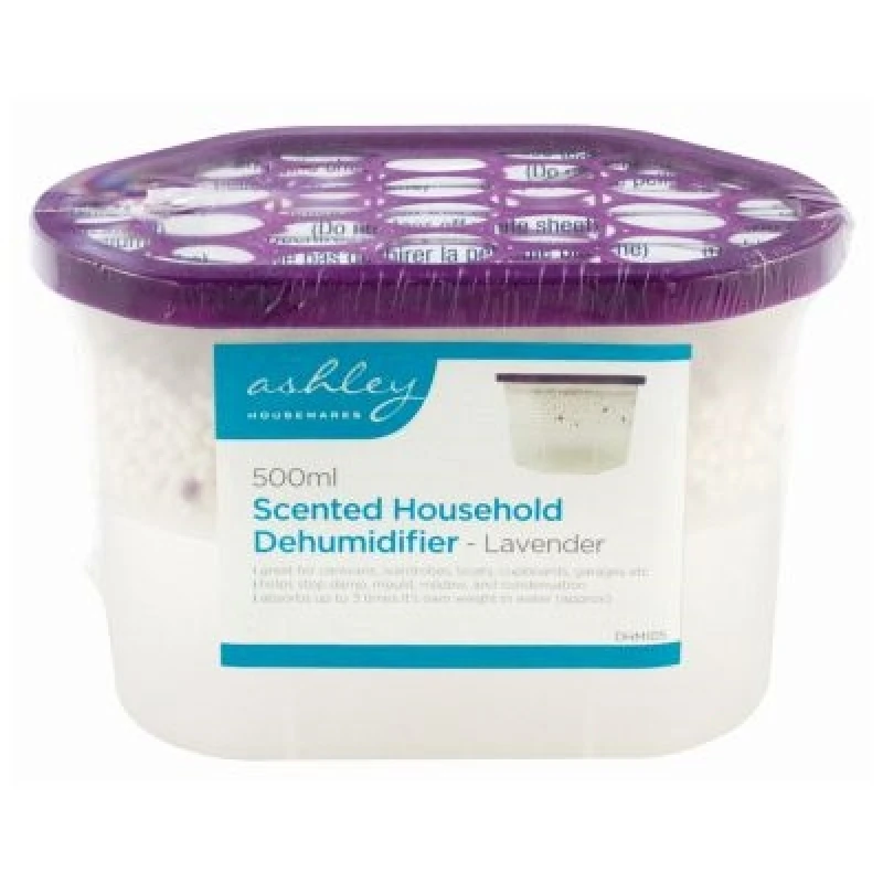 Image of Ashley 500Ml Scented Household Dehumidifier - Lavender 52690AWUK