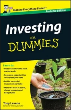 Image of Investing for Dummies UK Edition Whs Tra by Tony Levene Paperback
