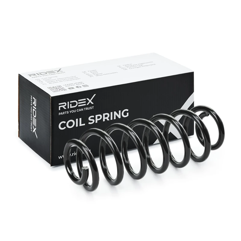 Image of Coil spring RIDEX 188C0648