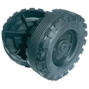 Image of Modelcraft 312039 Plastic Wheels 56x16mm with 2.6mm Bore Pk2