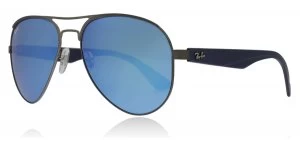 Image of Ray-Ban RB3523 Sunglasses Matte Gunmetal 029/55 59mm