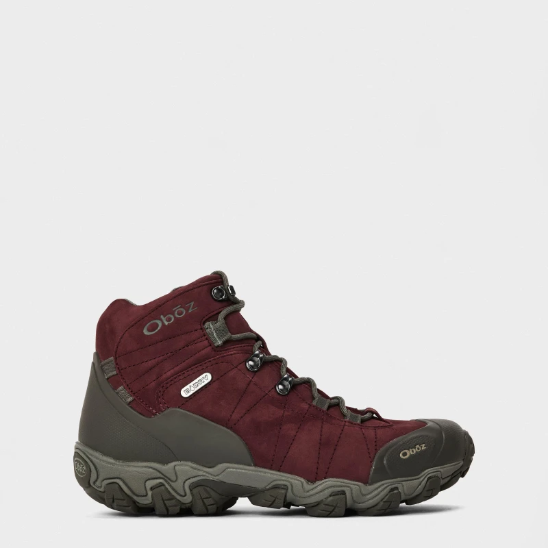 Image of Oboz Womens Bridger Waterproof Hiking Boot Port female 6.5 (39.5)