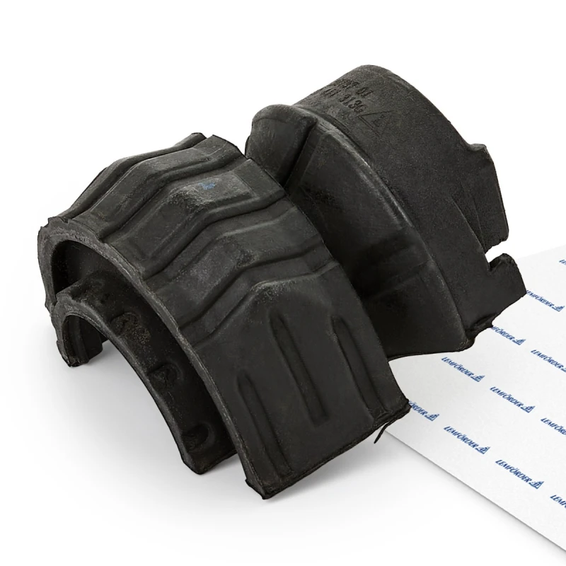 Image of LEMFORDER 38737 01 Stabilizer Bushes Front Axle Anti-roll Bar Bush Kit (1334)