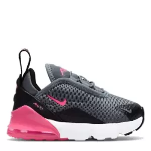 Image of Nike Air Max 270 Trainers Infant Girls - Grey