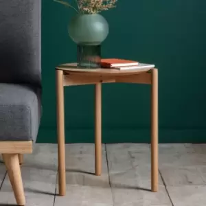 Image of Crossland Grove Wickford Side Table Oak