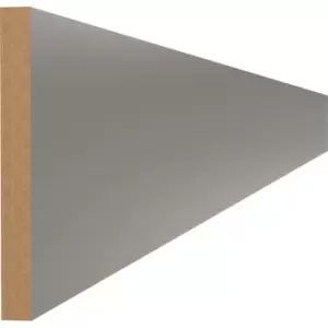 Image of Kitchen Kit Flatpack Shaker Plinth Ultra Matt 2745mm in Dust Grey Mdf