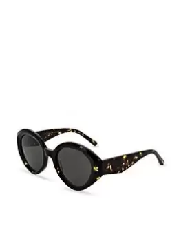 image of Ted Baker Zadie Metal Sunglass, Black, Women