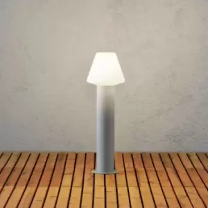 Image of Konstsmide Barletta Outdoor Modern Post Light Short Grey, IP44