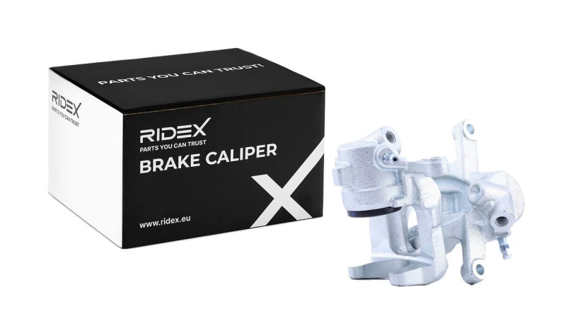 Image of RIDEX 78B1967 Brake caliper Rear Axle, without holder Cast Iron Brake Caliper (78)