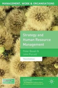 Image of Strategy and Human Resource Management by Peter Boxall Paperback