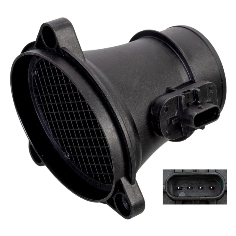 Image of FEBI BILSTEIN 176011 Mass air flow sensor with housing Air Mass Sensor (3926)