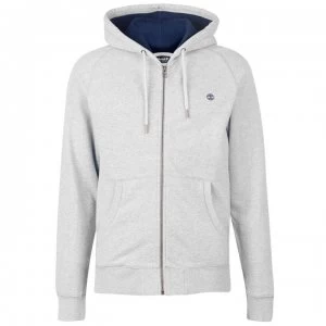 image of Timberland Timberland Exeter Full Zip Hoodie - Medium Grey Hth