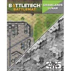 Image of BattleTech Battle Mat Grasslands Lunar