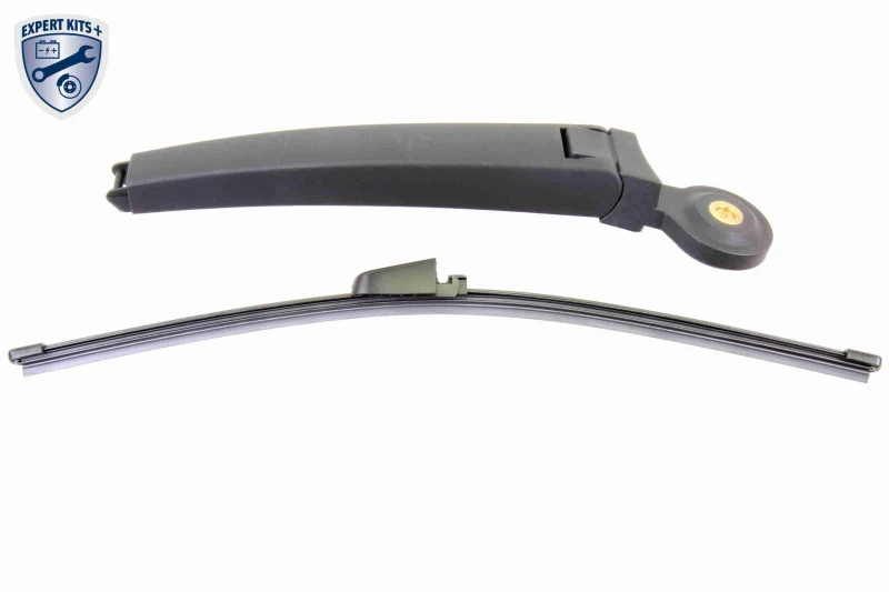 Image of VAICO V10-3433 Wiper Arm Set, window cleaning with integrated wiper blade, EXPERT KITS + GRP (Glass fibre Reinforced Plastic), PBT Wiper Arm Set,windo