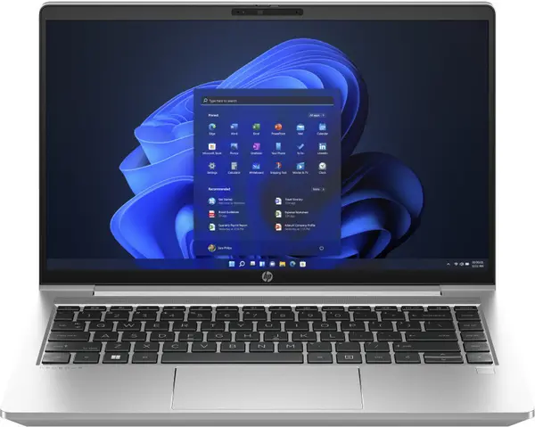 Image of HP ProBook 445 G10 Laptop, AMD Ryzen 5 7530U, 8GB DDR4, 256GB SSD, 14" Full HD IPS, AMD Radeon, Windows 11 Pro 967V6ET#ABU