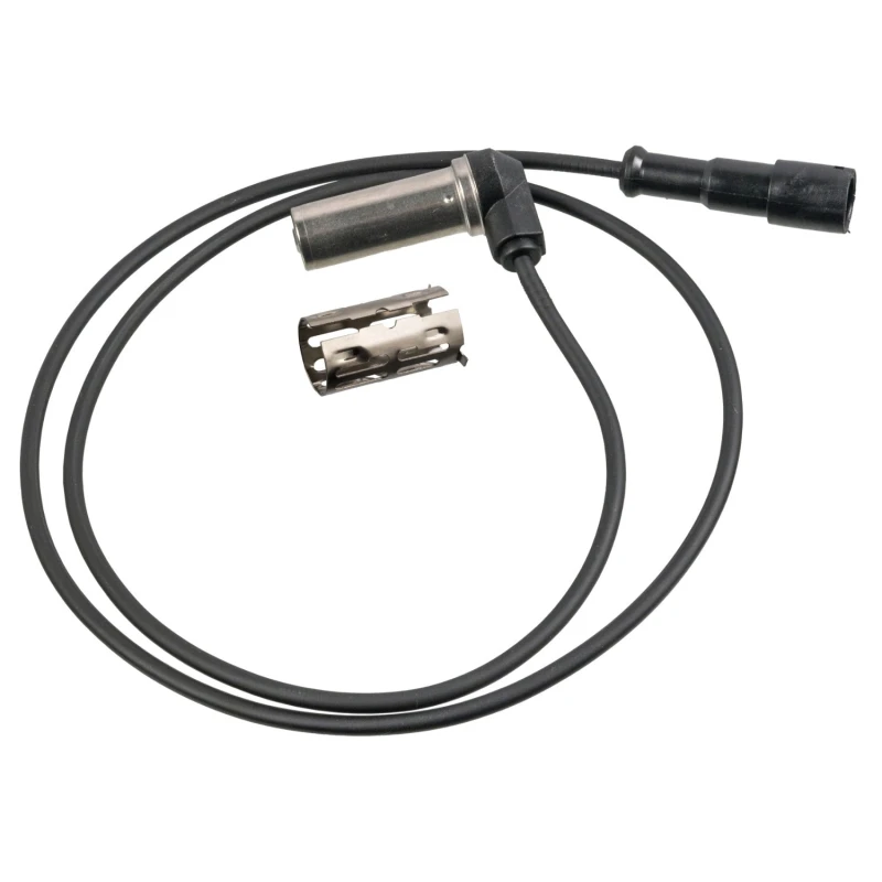 Image of FEBI BILSTEIN 40543 ABS Sensor Rear Axle Right, with bush Sensor,wheel speed (412)
