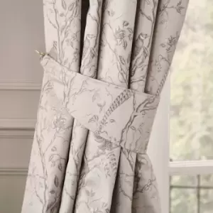 Image of Ashley Wilde Ashridge Tie Back Pair, Oyster