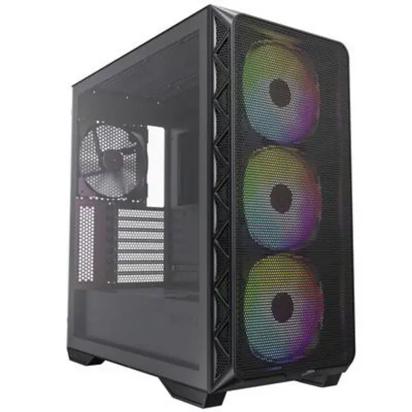 Image of MONTECH MONTECH AIR 903 MAX Midi tower PC casing Black 4 built-in LED fans AIR 903 MAX B