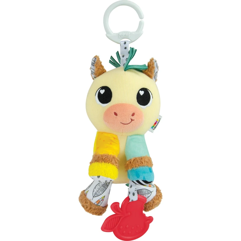Image of Lamaze Carson Clydesdale Clip and Go Baby Pram Toy Multi unisex