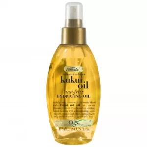 image of OGX Hydrate and Defrizz+ Kukui Oil Anti-Frizz Hydrating Oil 118ml