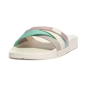 Image of Fit Flop Womens iQushion Summer Multi Strap Sliders UK Size 5 (EU 38)