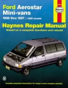Image of Ford Aerostar Mini-vans (1986-1997) with two wheel drive Haynes Repair Manual (USA)