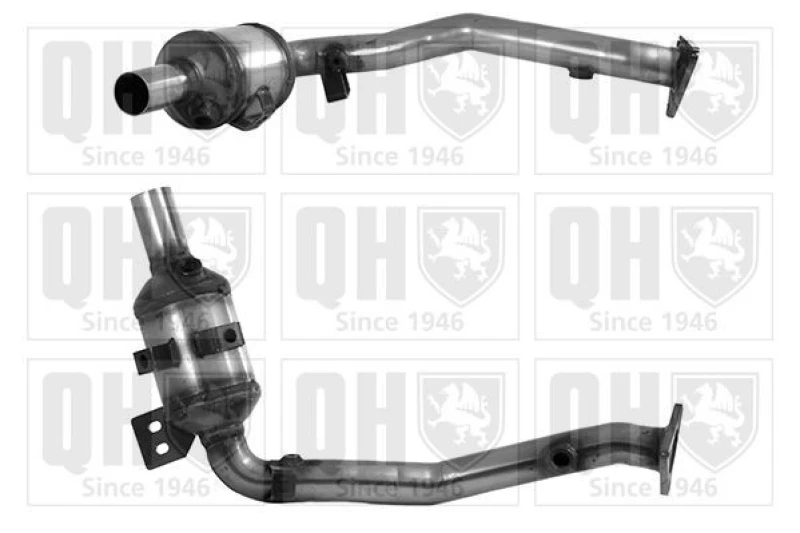 Image of QUINTON HAZELL Catalytic converter QUINTON HAZELL QCAT91287H