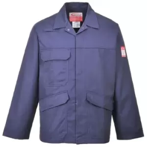 Image of Portwest - FR35NARL - sz L Bizflame Pro Jacket - Navy - Navy