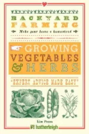 Image of backyard farming growing vegetables and herbs