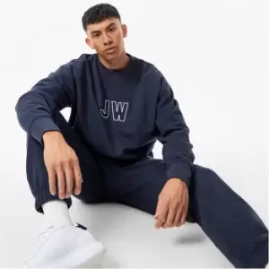 Image of Jack Wills Ovrsze Varsity Crw 31 - Blue