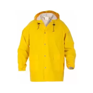 image of Hydrowear - selsey hydrosoft waterproof jacket yellow medium - Yellow - Yellow