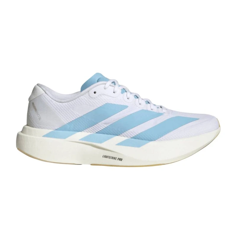 Image of Adidas Adizero Evo SL Woven Shoes White Blue SS26 Women, Size UK 5