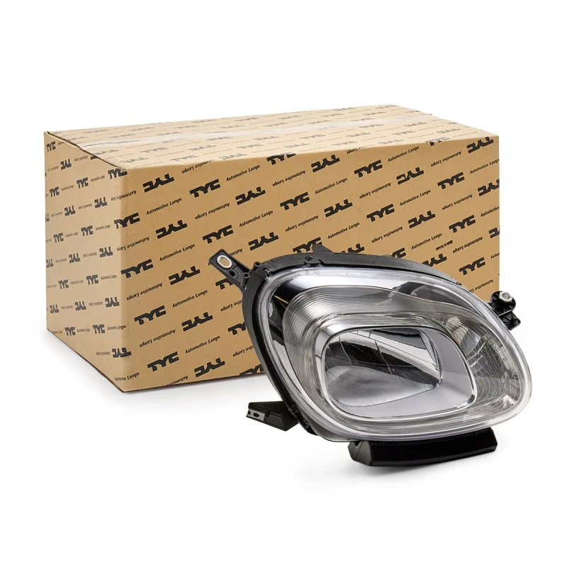 Image of TYC 20-14125-05-2 Headlights H4, with electric motor, Right Headlight (259)