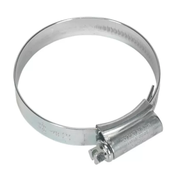 Image of Genuine SEALEY HCJ2X HI-GRIP® Hose Clip Zinc Plated Ø45-60mm Pack of 20