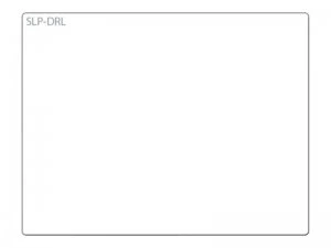 Image of Slp-drl White Labels 54x70mm - 320 Lab/roll 1 Roll/box In