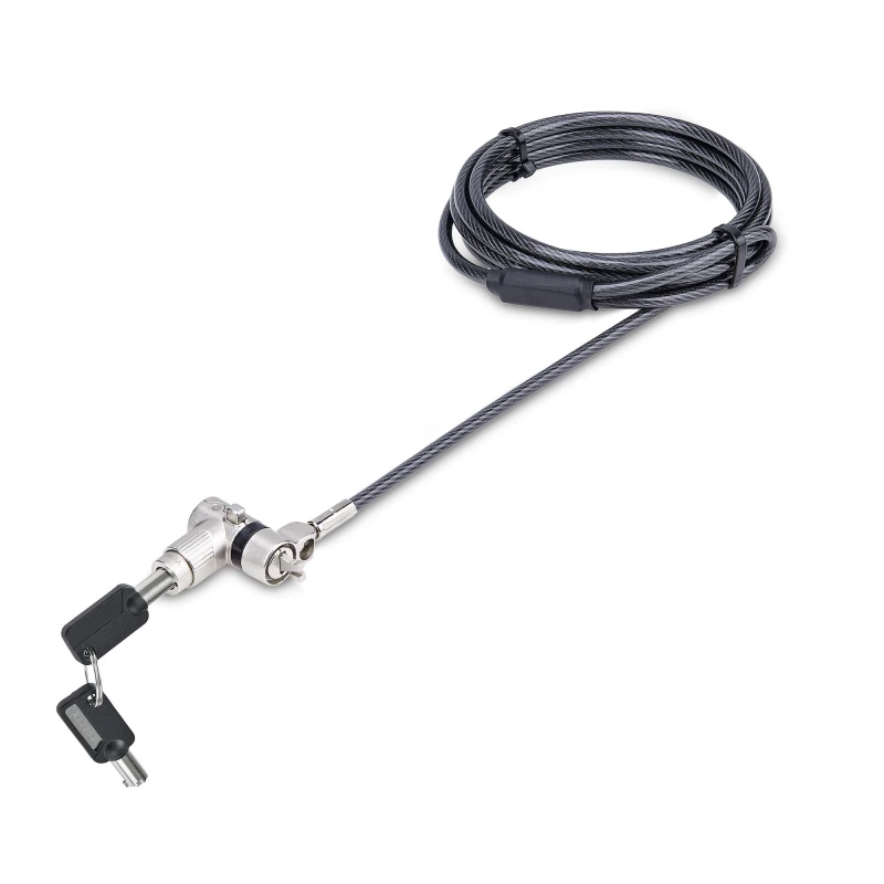 Image of StarTech.com 3-in-1 Universal Laptop Lock UNIVKMKO-LAPTOP-LOCK