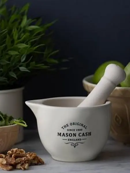 Image of Mason Cash Heritage Pestle & Mortar Cream VZKBS Unisex
