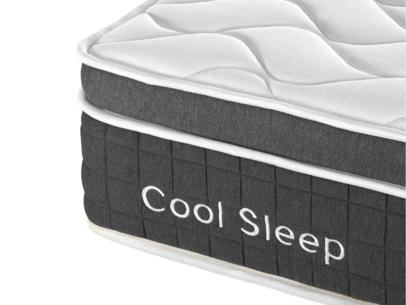 Image of Arthur Sleep Cool Gel Foam Pocket Spring Medium Hybrid Mattress in White Size: King White Unisex King
